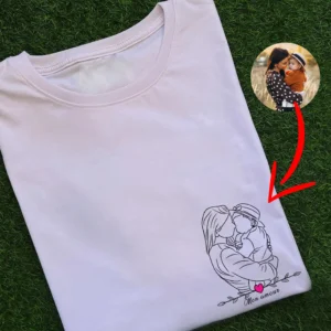 T-shirt avec dessin personnalisé