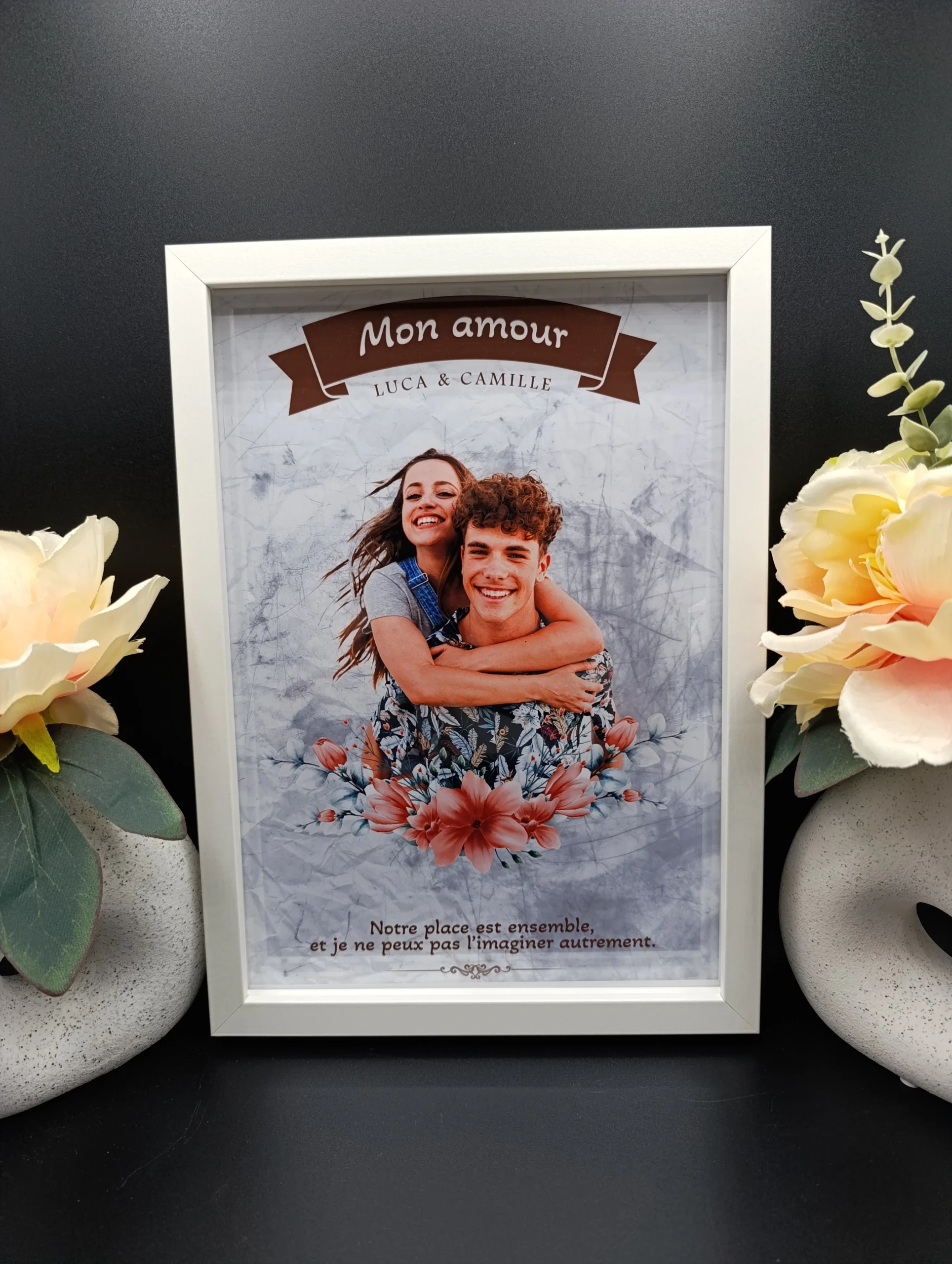 Tableau personnalisé couple