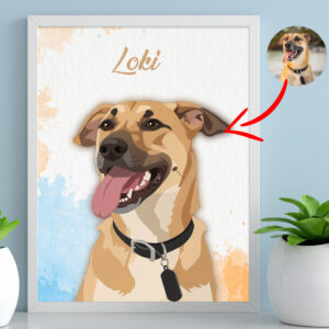 Tableau personnalisé animaux